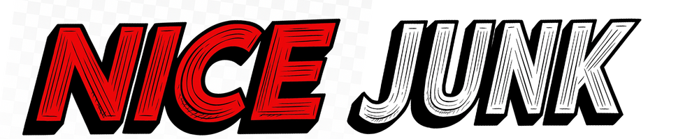 vertical nice junk logo