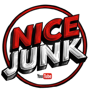 Nice Junk Die-Cut Logo Sticker